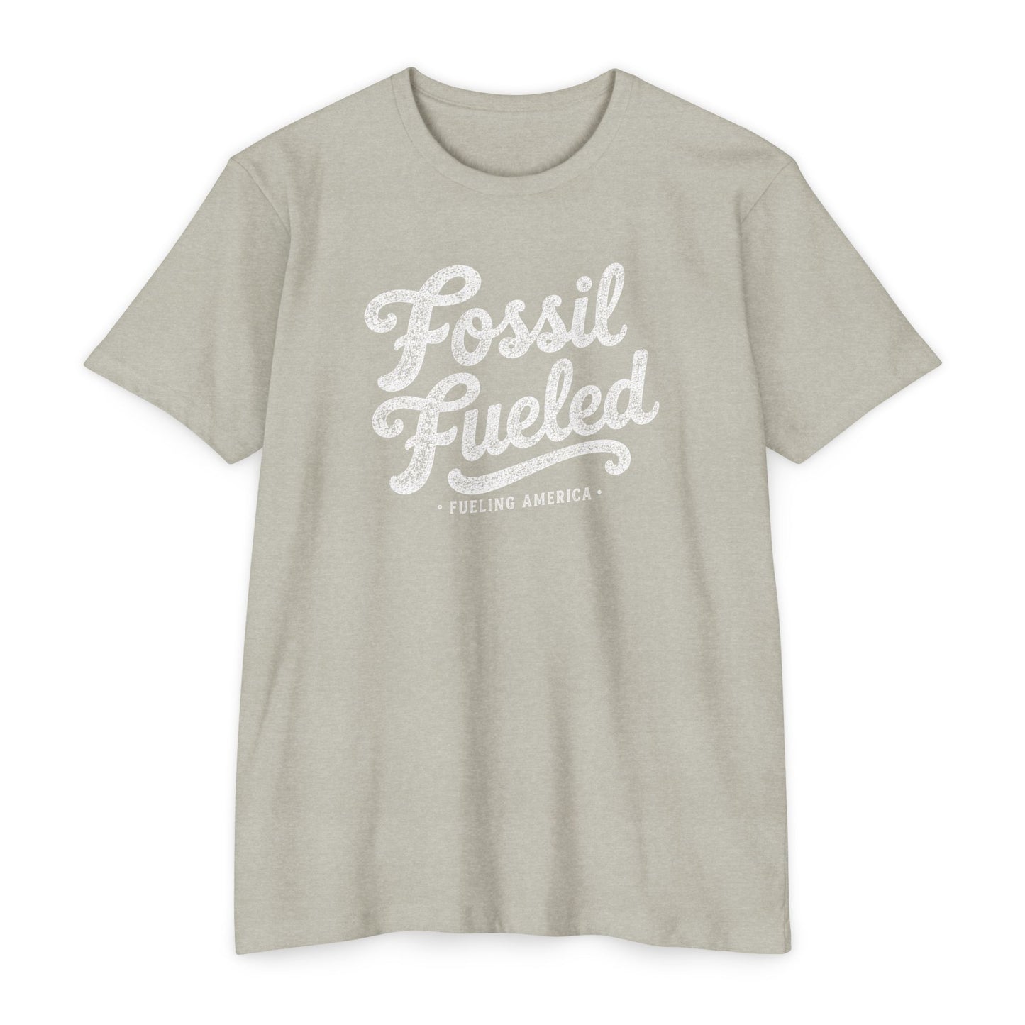 Fossil Fueled Graphic T-Shirt - Fueling America