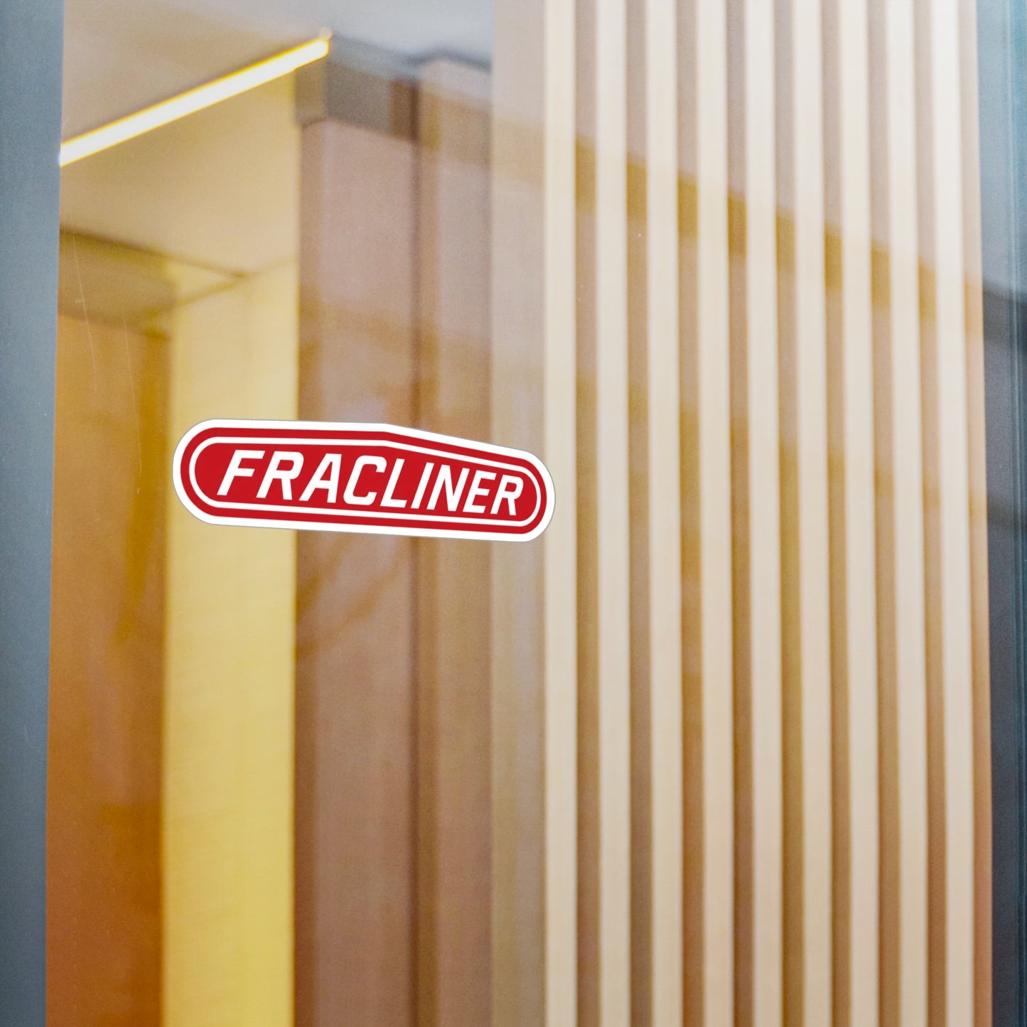 Fracliner Red - Vinyl Sticker