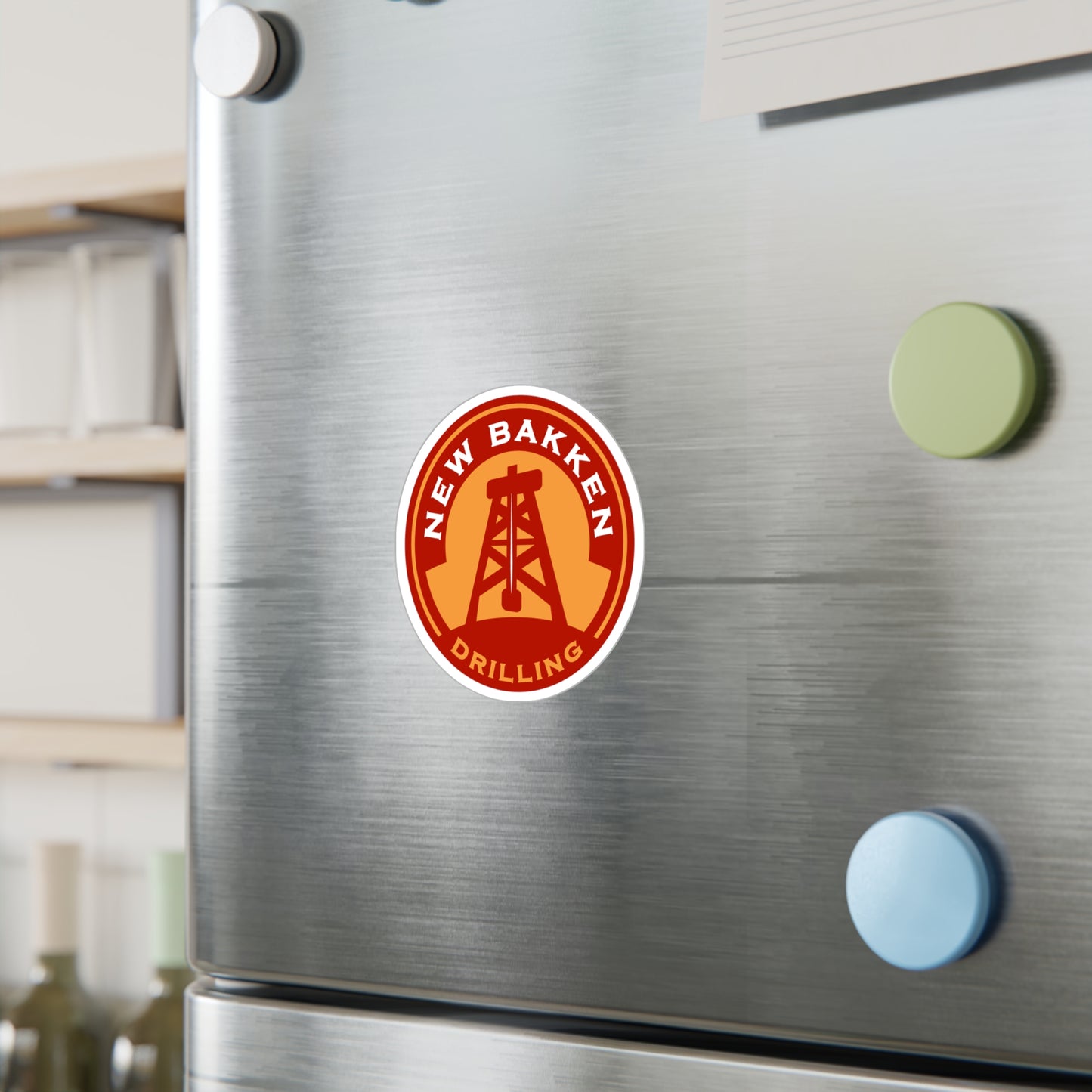 New Bakken Drilling Round - Vinyl Sticker