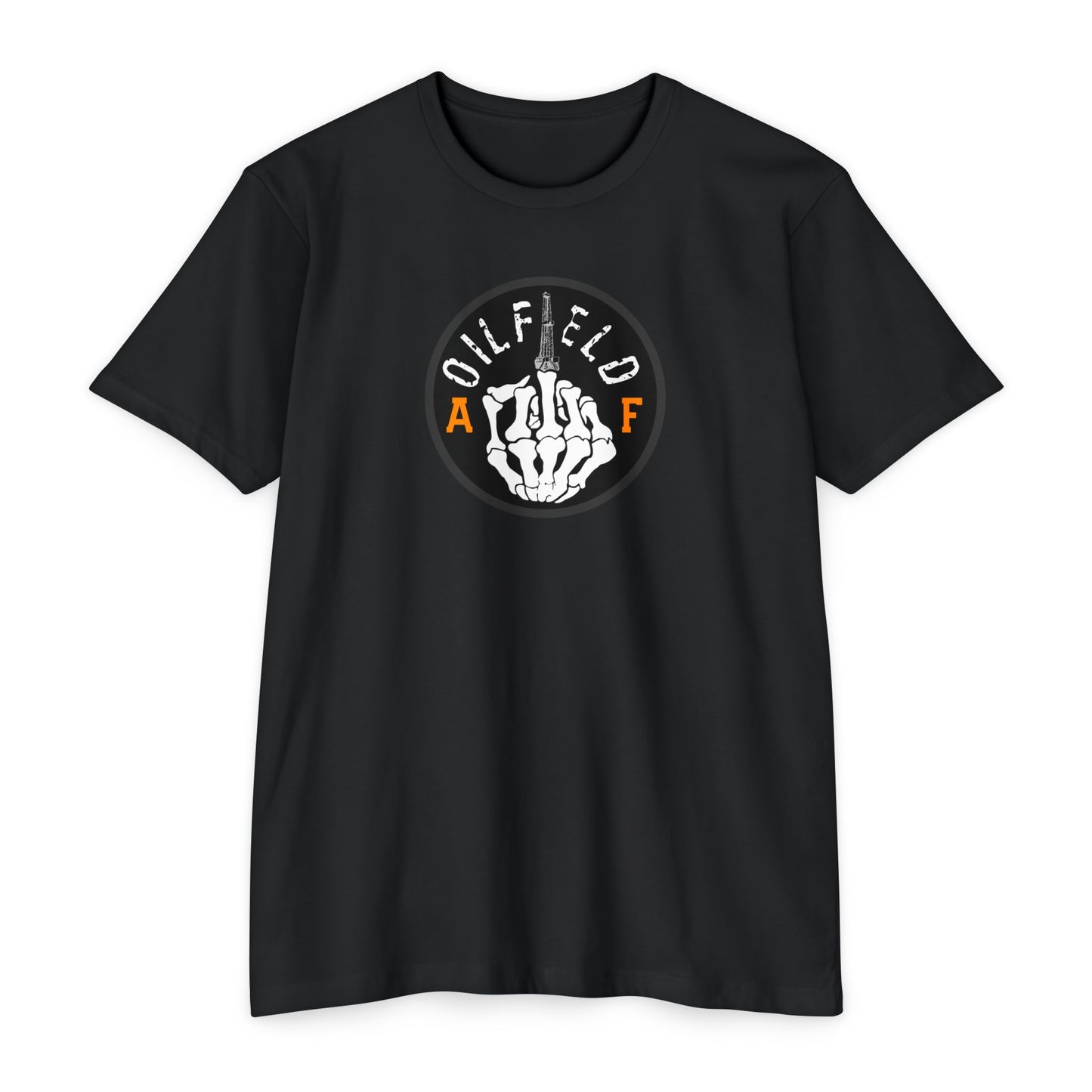 Oilfield AF Middle Finger T-Shirt