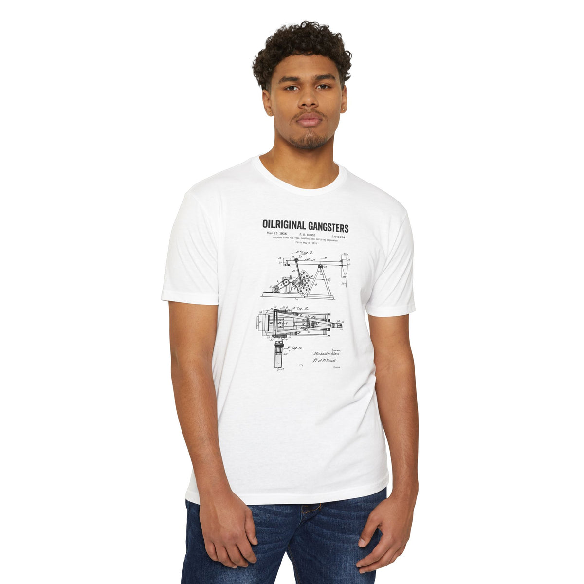 Oilriginal Gangsters Pump Jack Patent Diagram