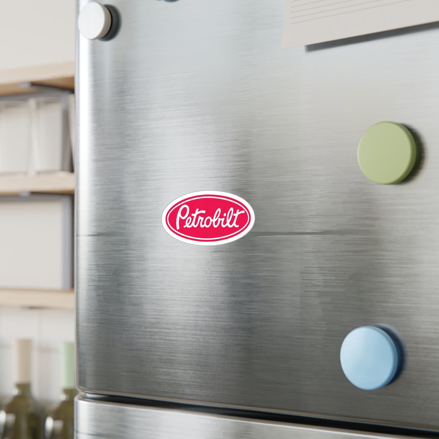 Petrobilt Red Oval - Vinyl Sticker