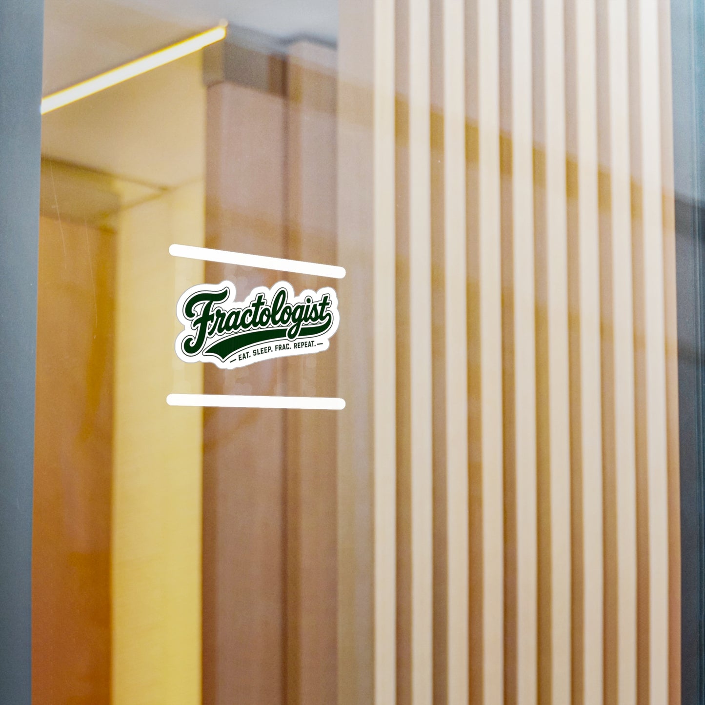 Fractologist Vinyl Sticker