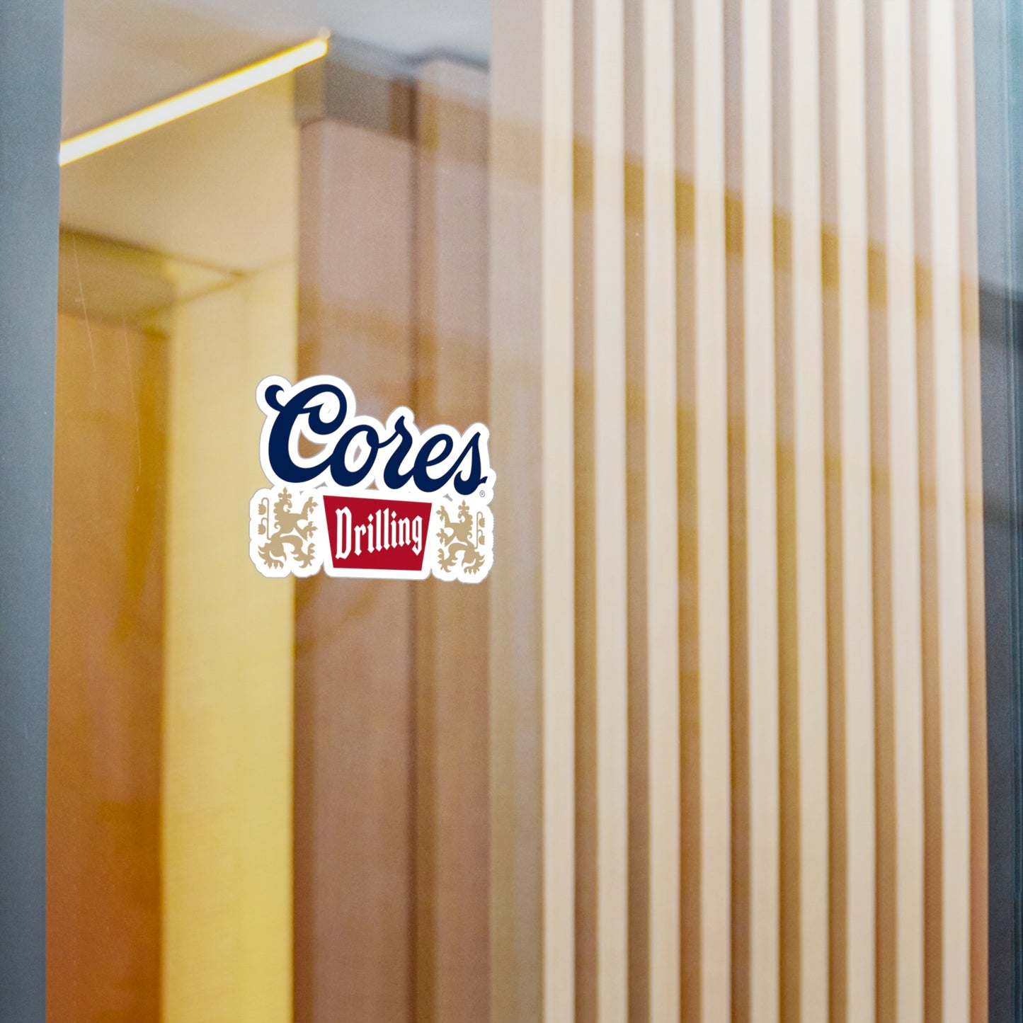 Cores Drilling - Vinyl Stickers