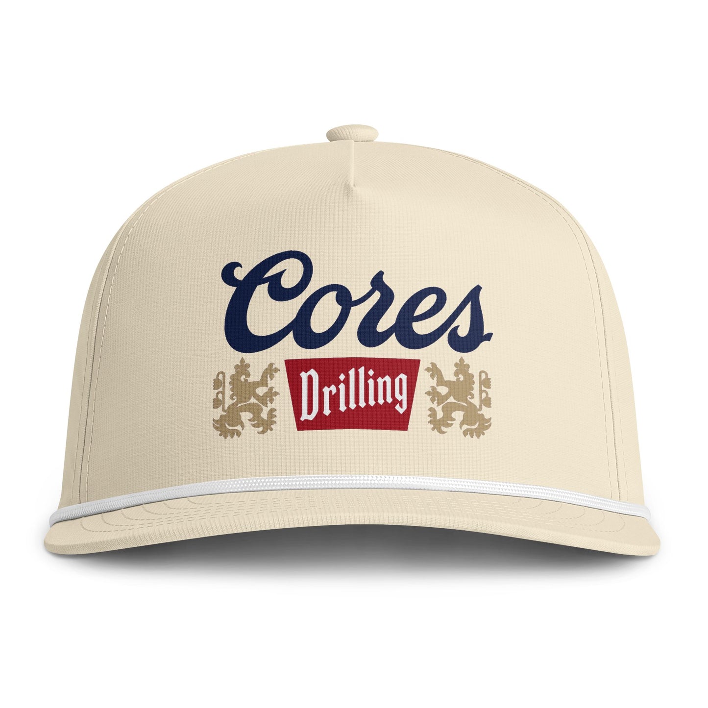 'Cores Drilling' Sunwashed Rope Snapback
