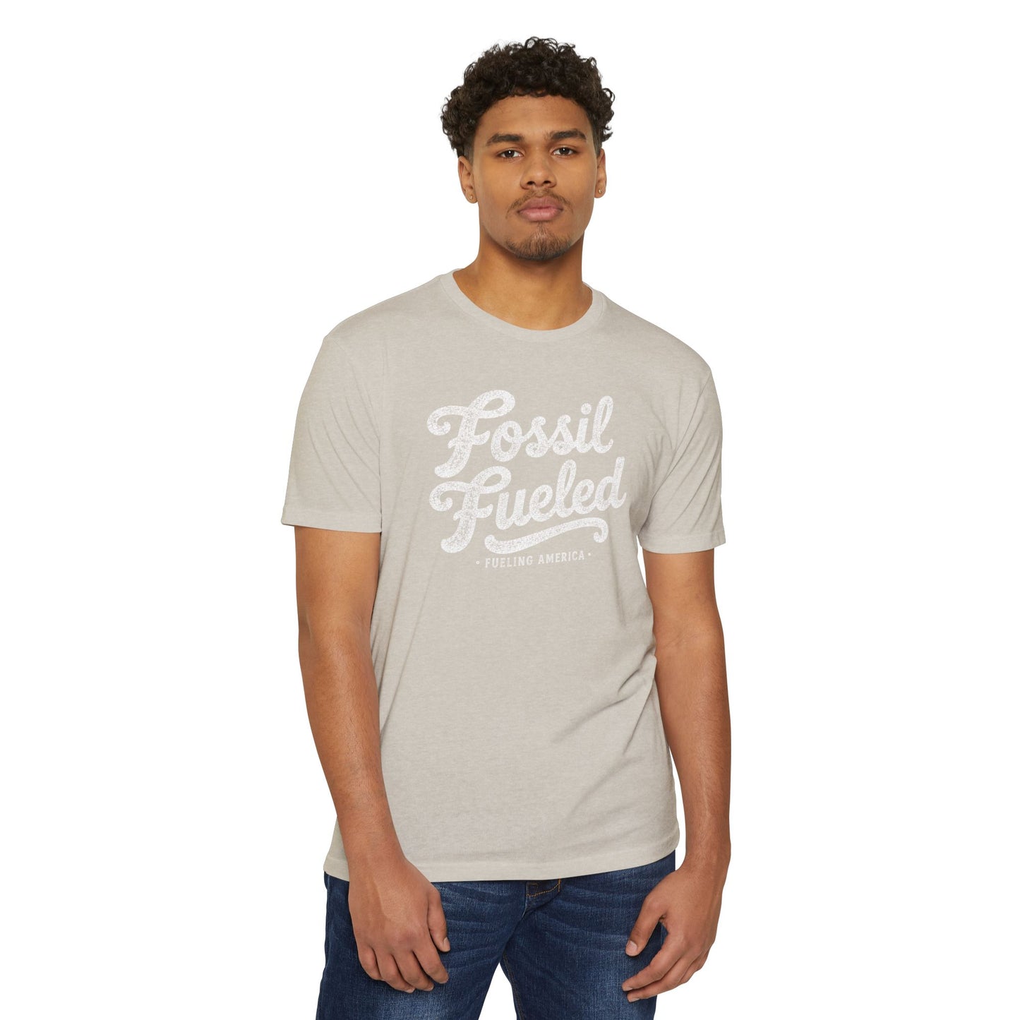Fossil Fueled Graphic T-Shirt - Fueling America