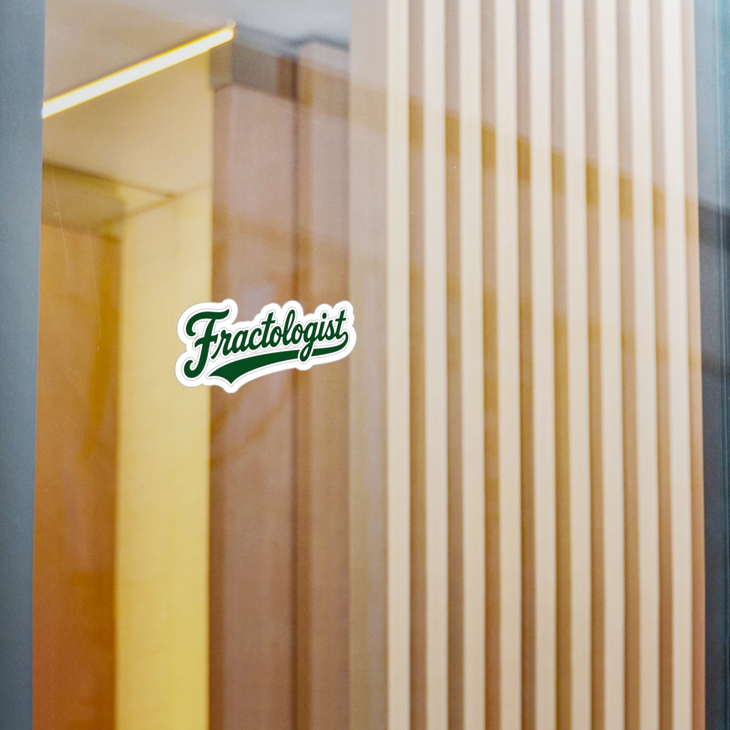 Fractologist - Vinyl Sticker