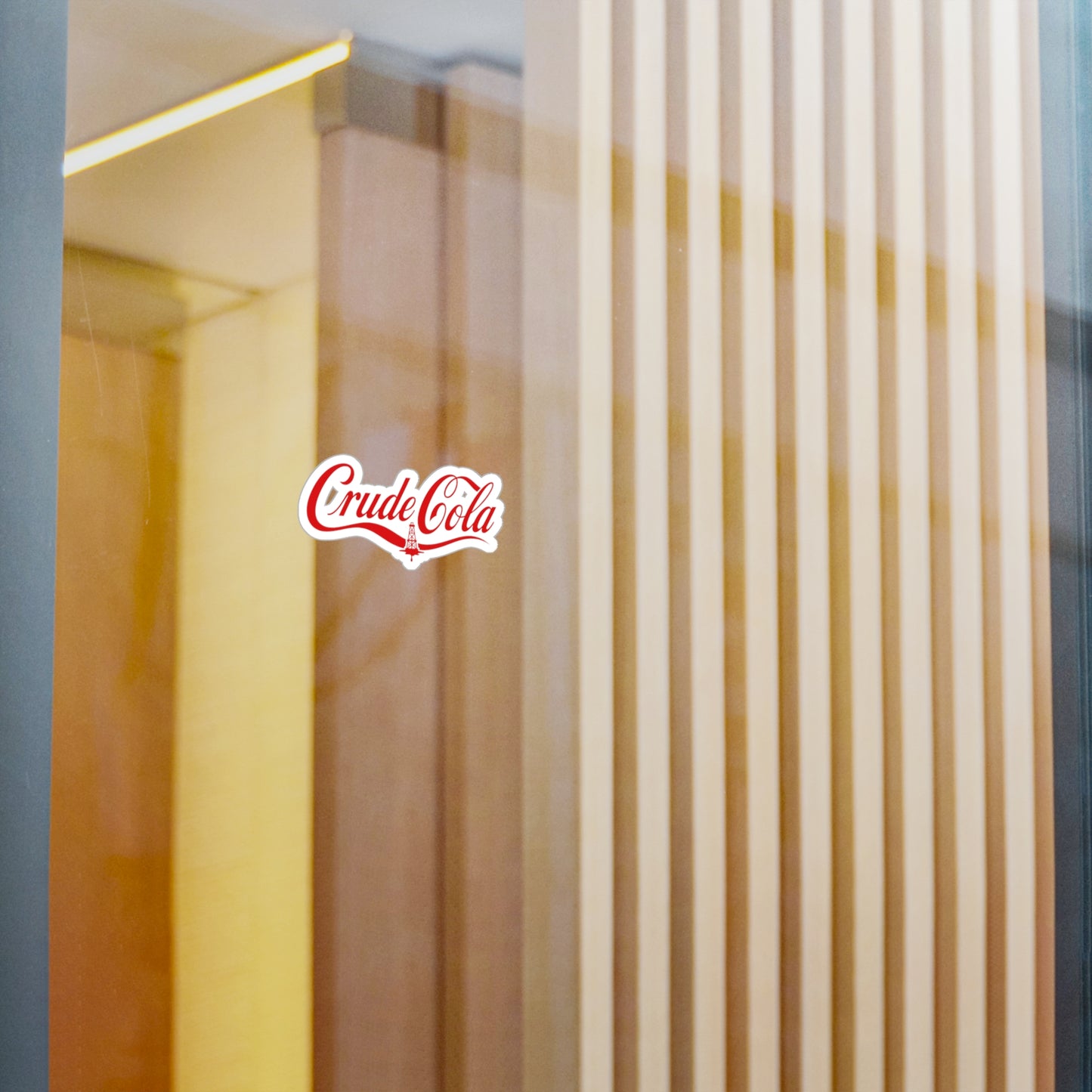 Crude Cola - Vinyl Sticker