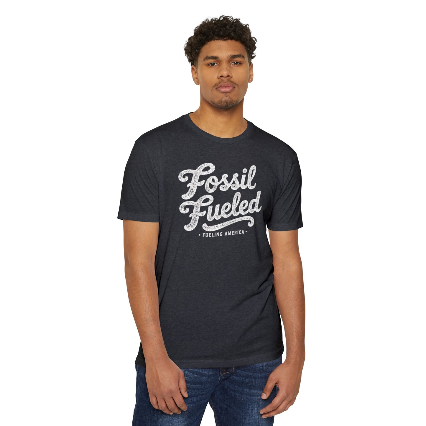 Fossil Fueled Graphic T-Shirt - Fueling America