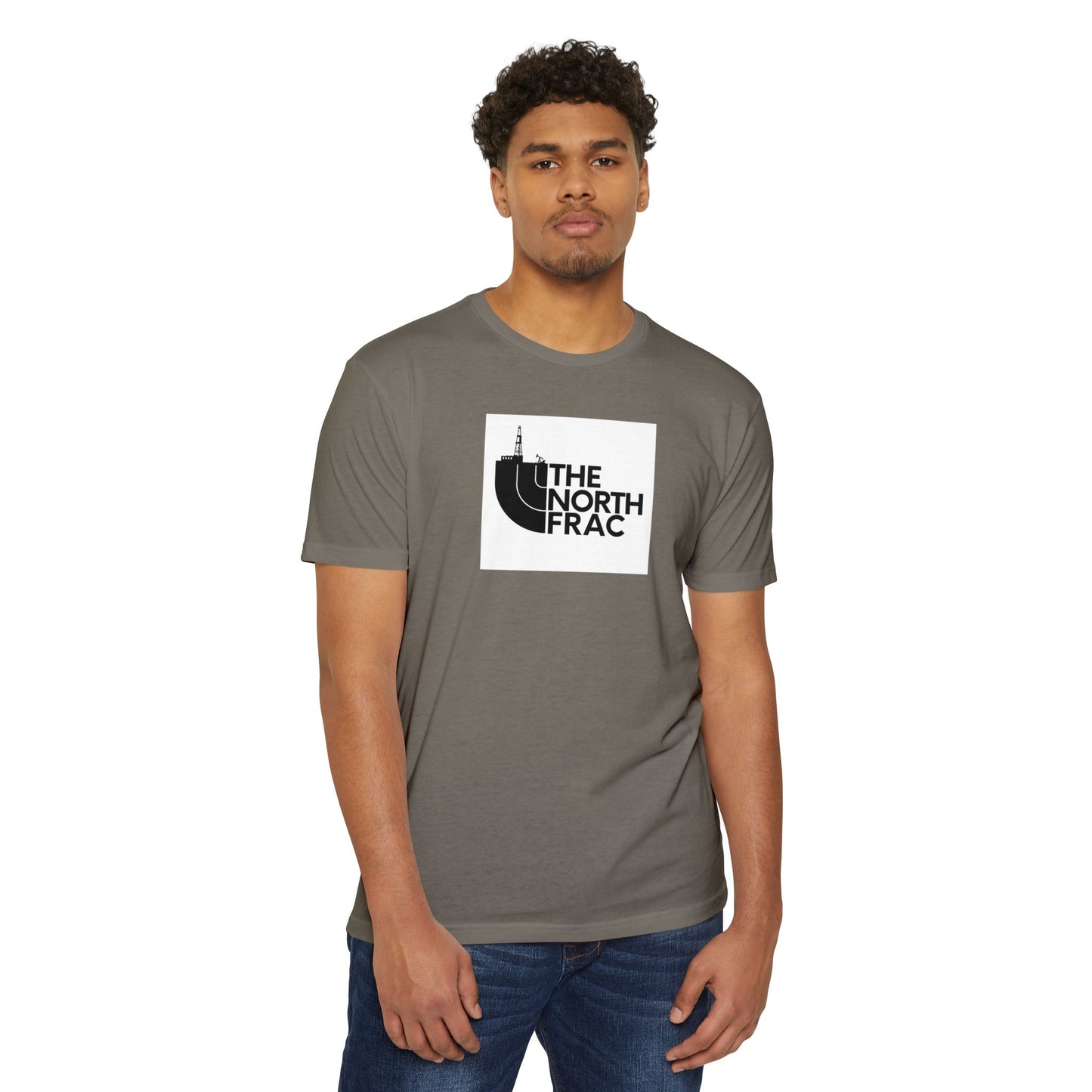 The North Frac White Logo - T-Shirt