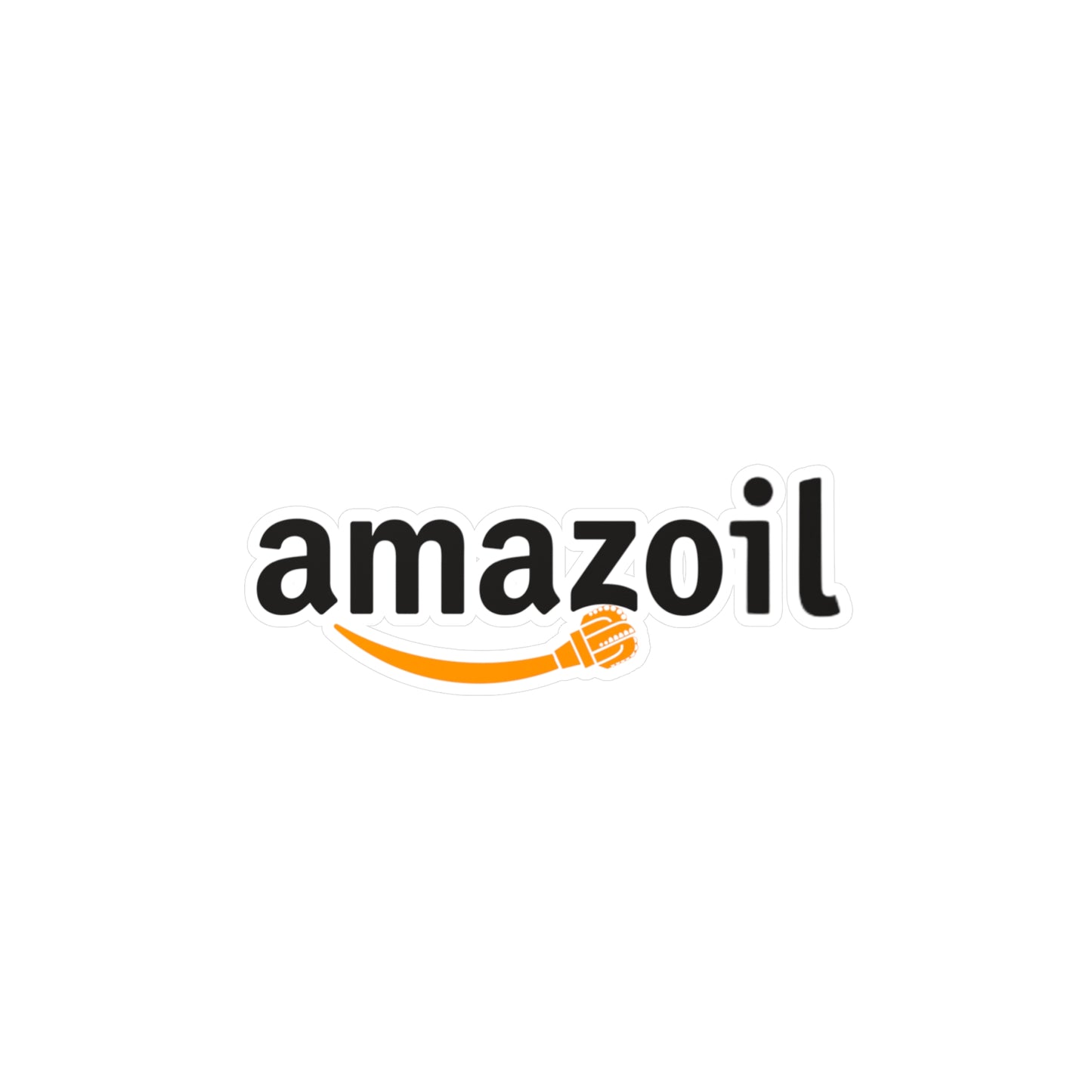 'amazoil' Logo Vinyl Sticker
