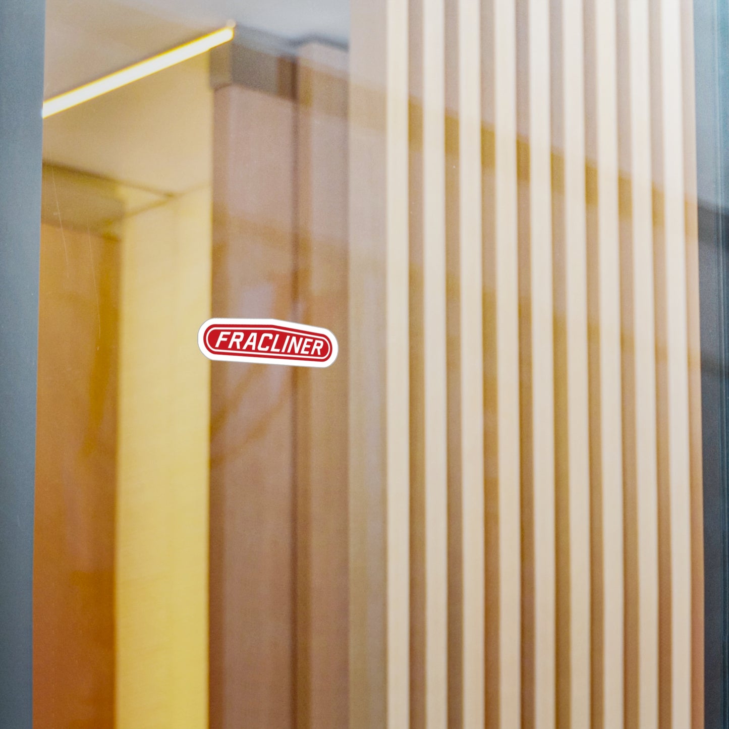 Fracliner Red - Vinyl Sticker