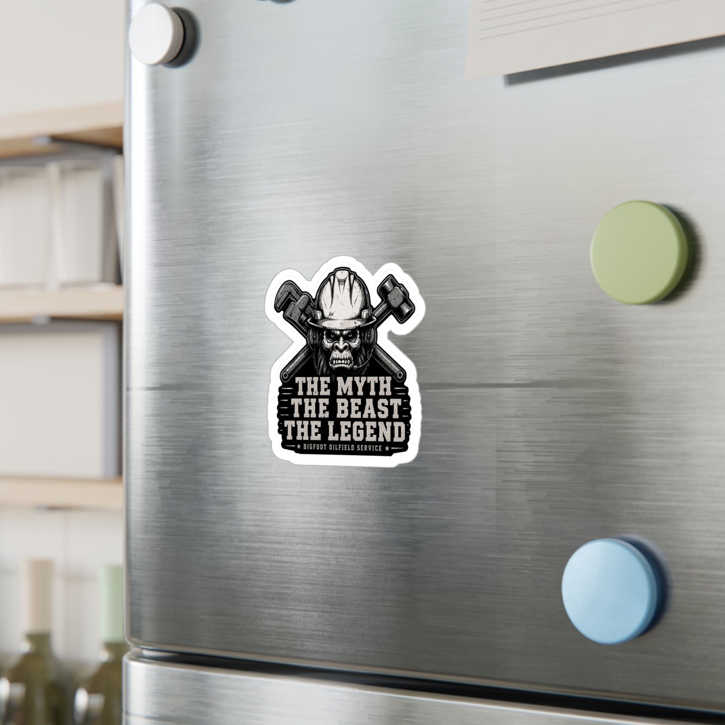 The Myth The Beast The Legend - Vinyl Sticker