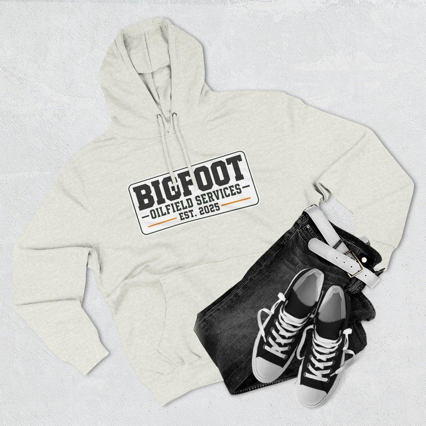 Vintage Bigfoot Oilfield Service Hoodie