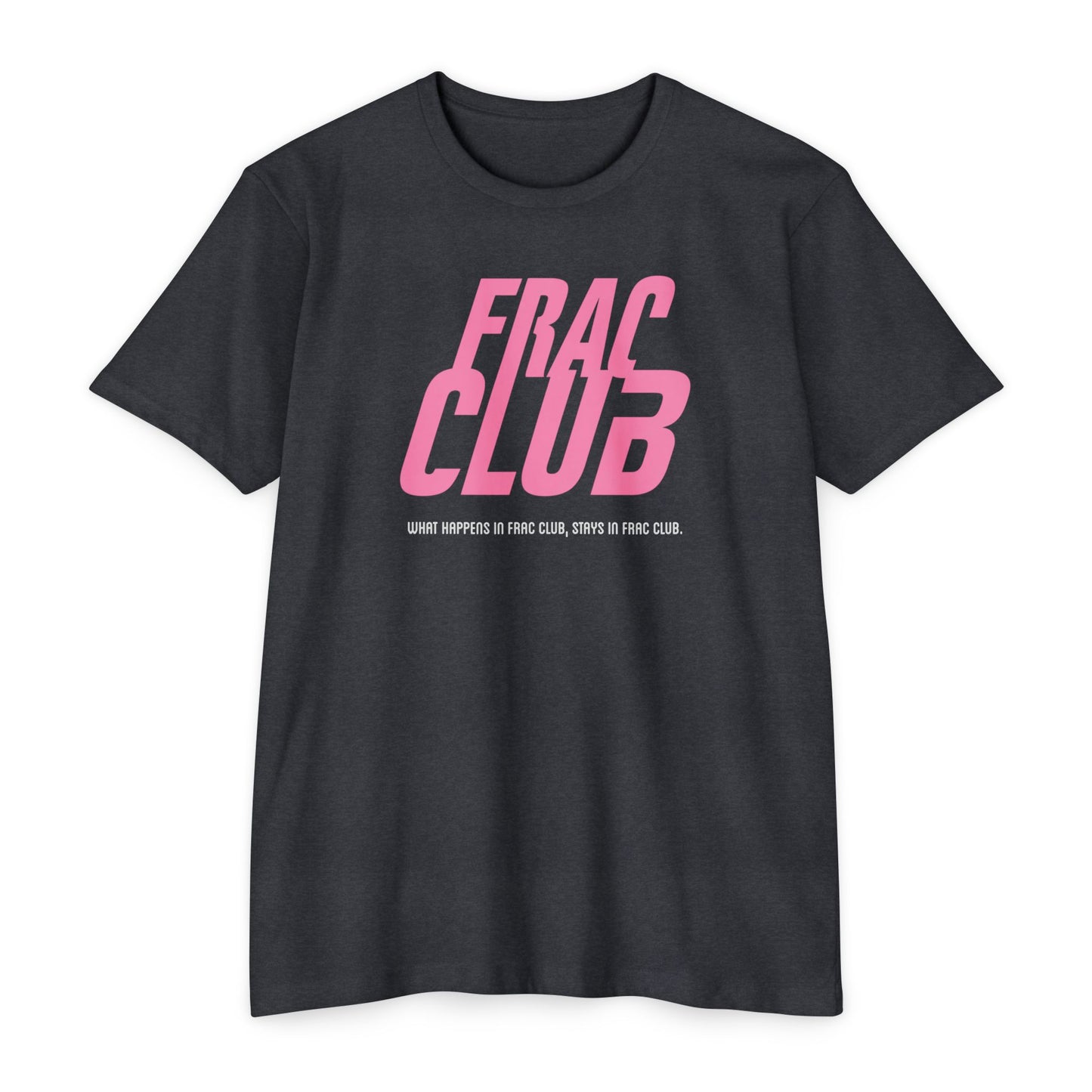 Frac Club T-Shirt — Retro Pink Logo