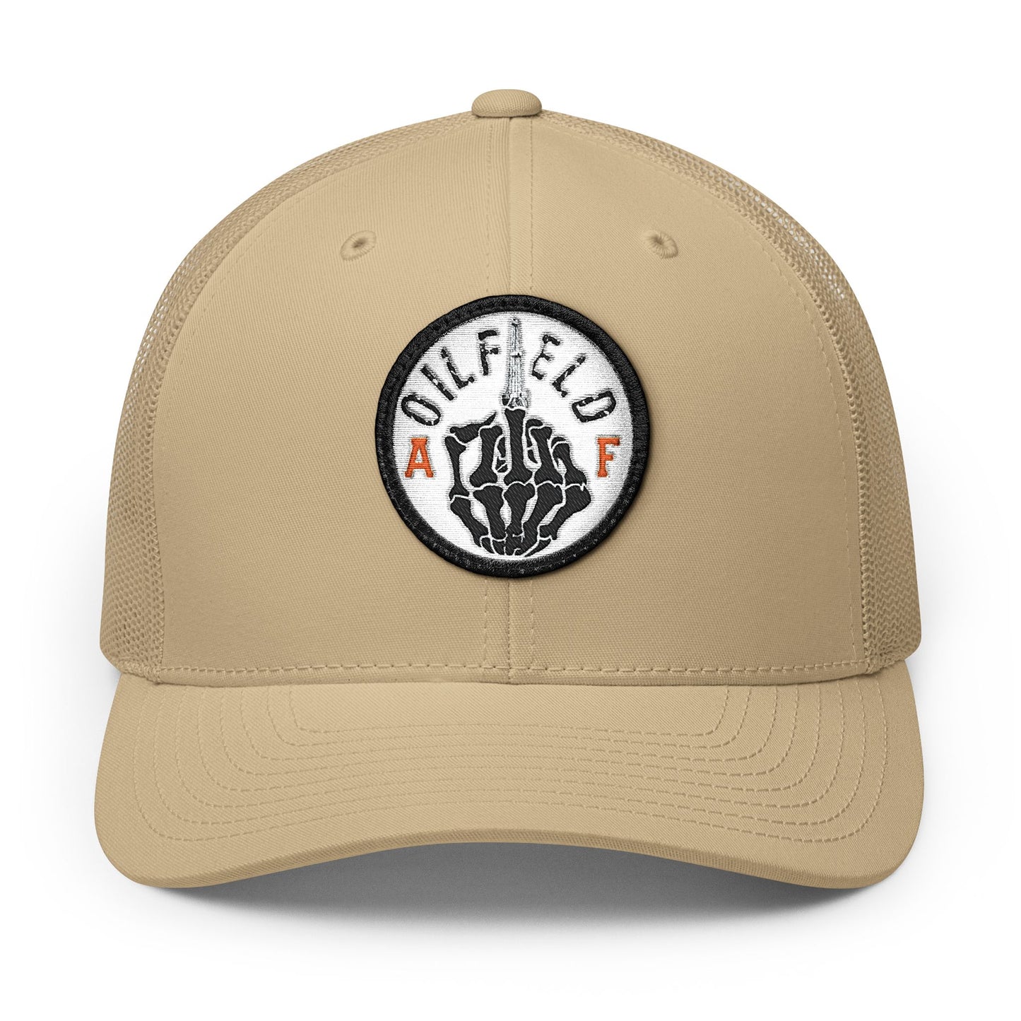 Oilfield AF — Embroidered Patch Snapback Hat