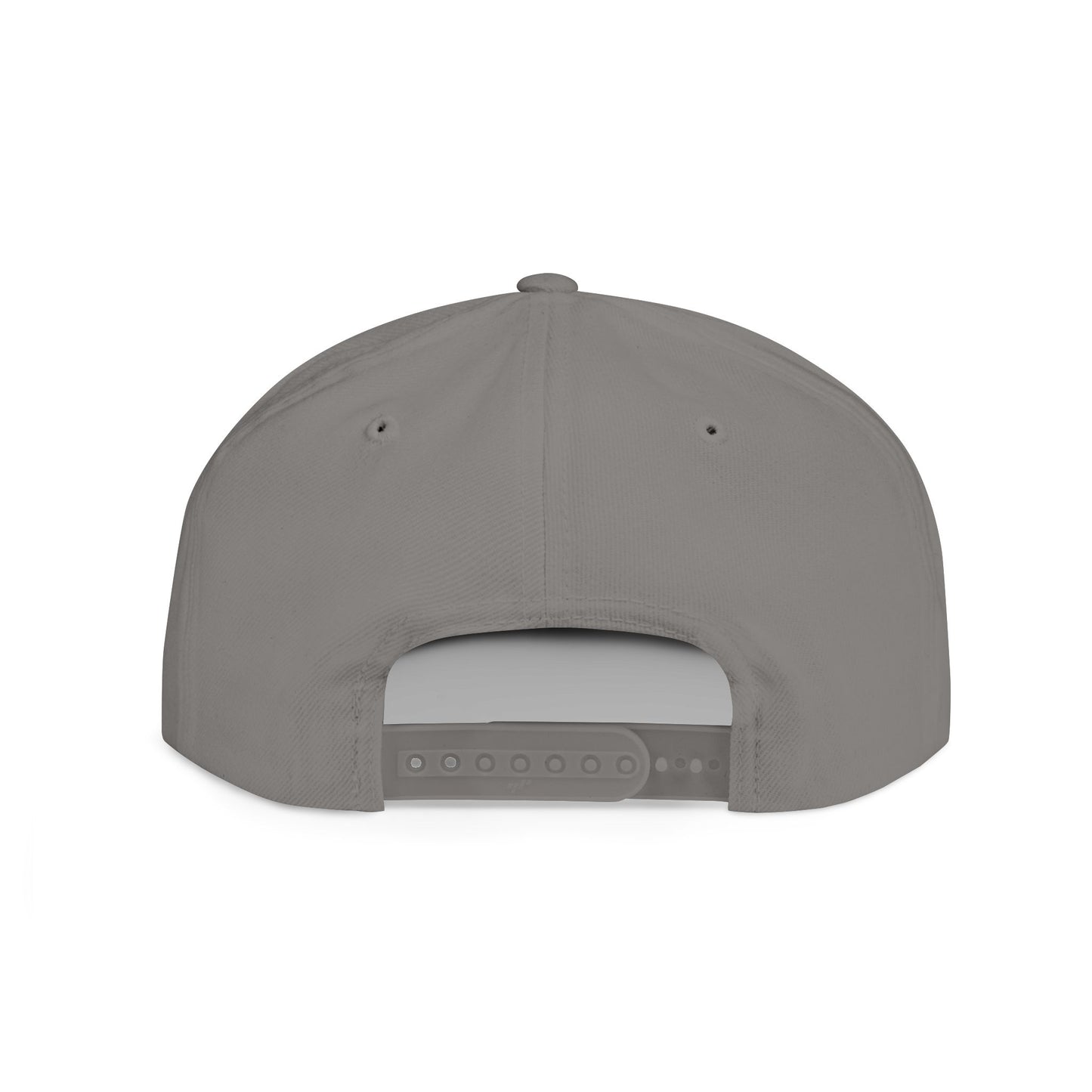 Snapback Hat — 'Bigfoot Is Real' Vintage Circle Logo Flat Bill Cap