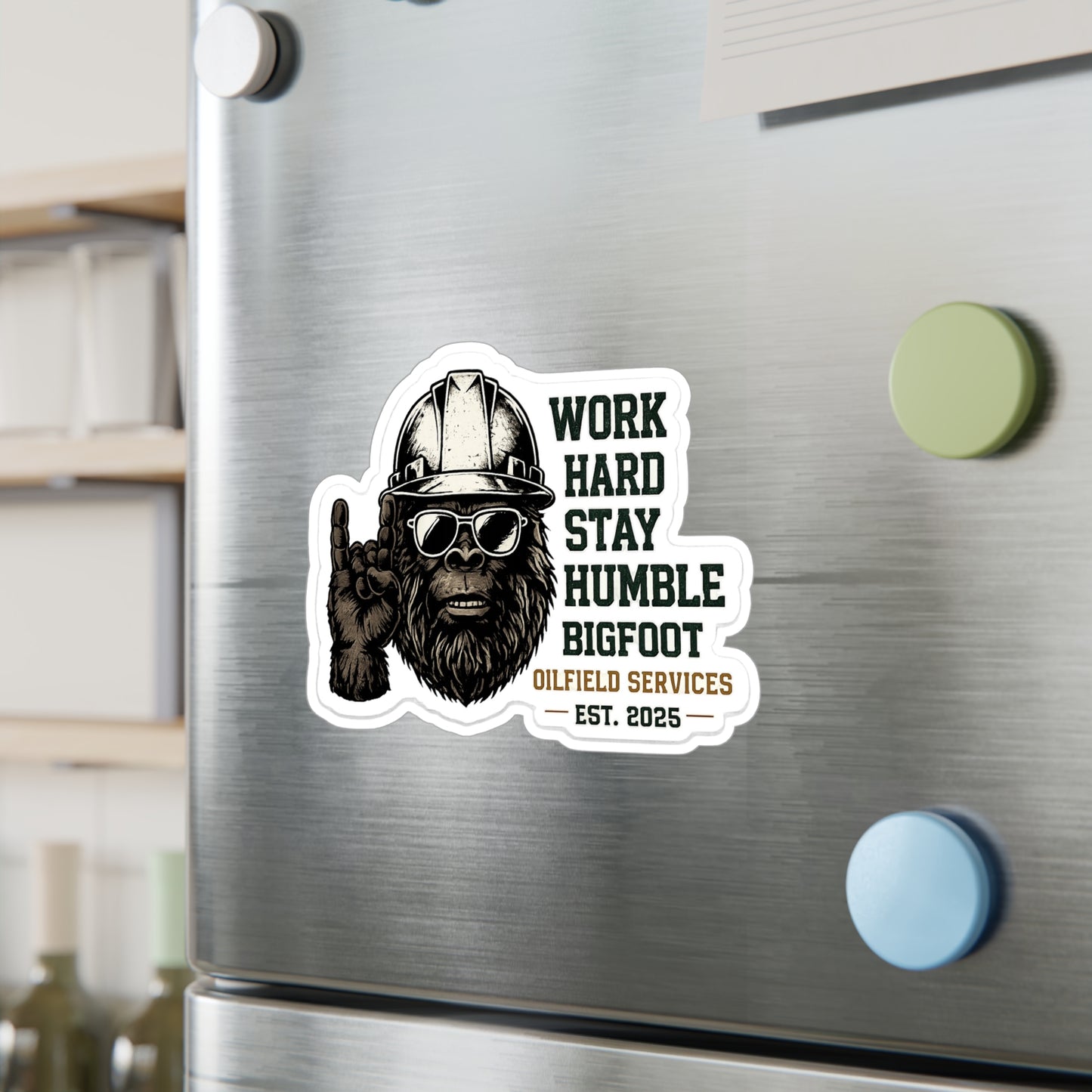 Work Hard Stay Humble - Vinyl Sticker