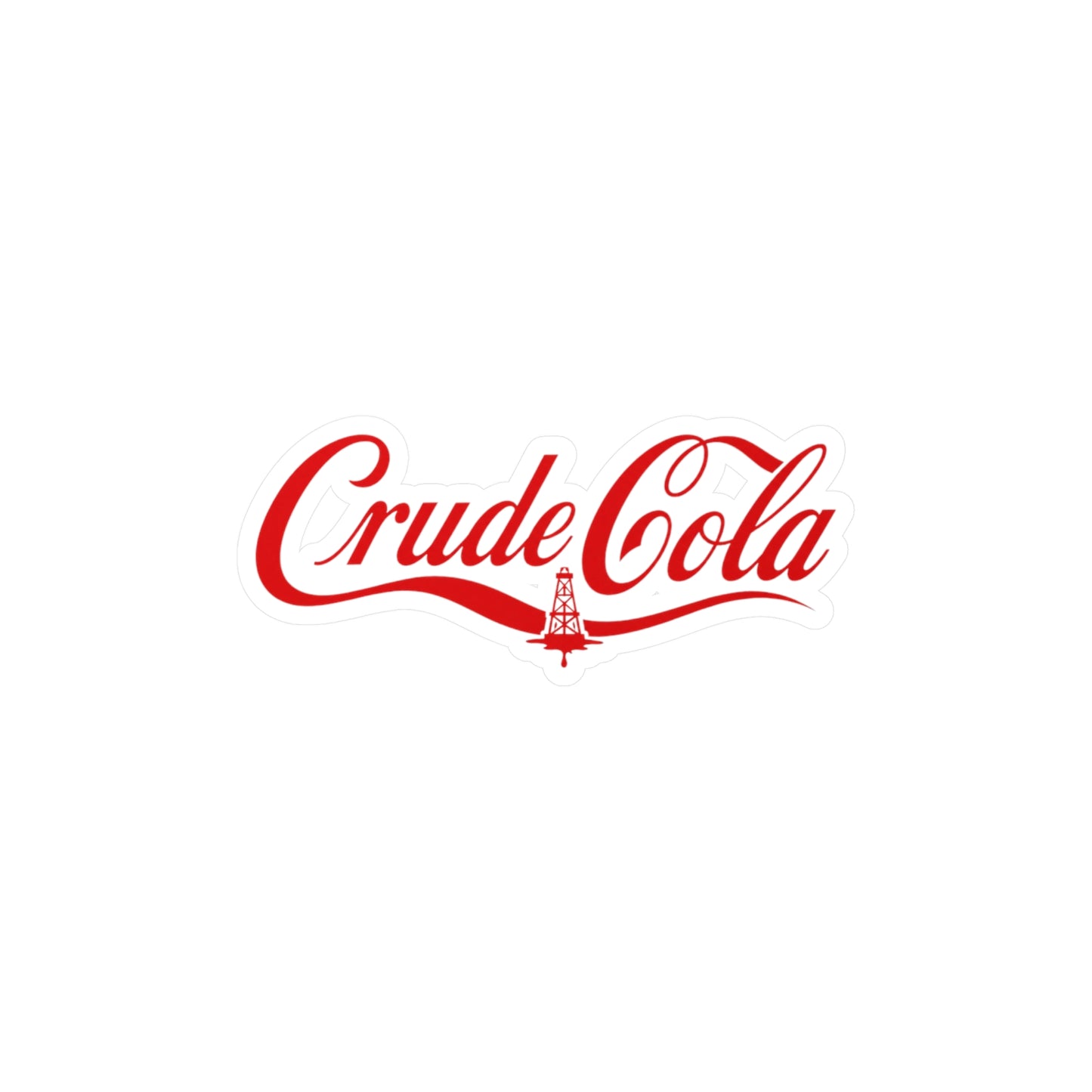 Crude Cola - Vinyl Sticker