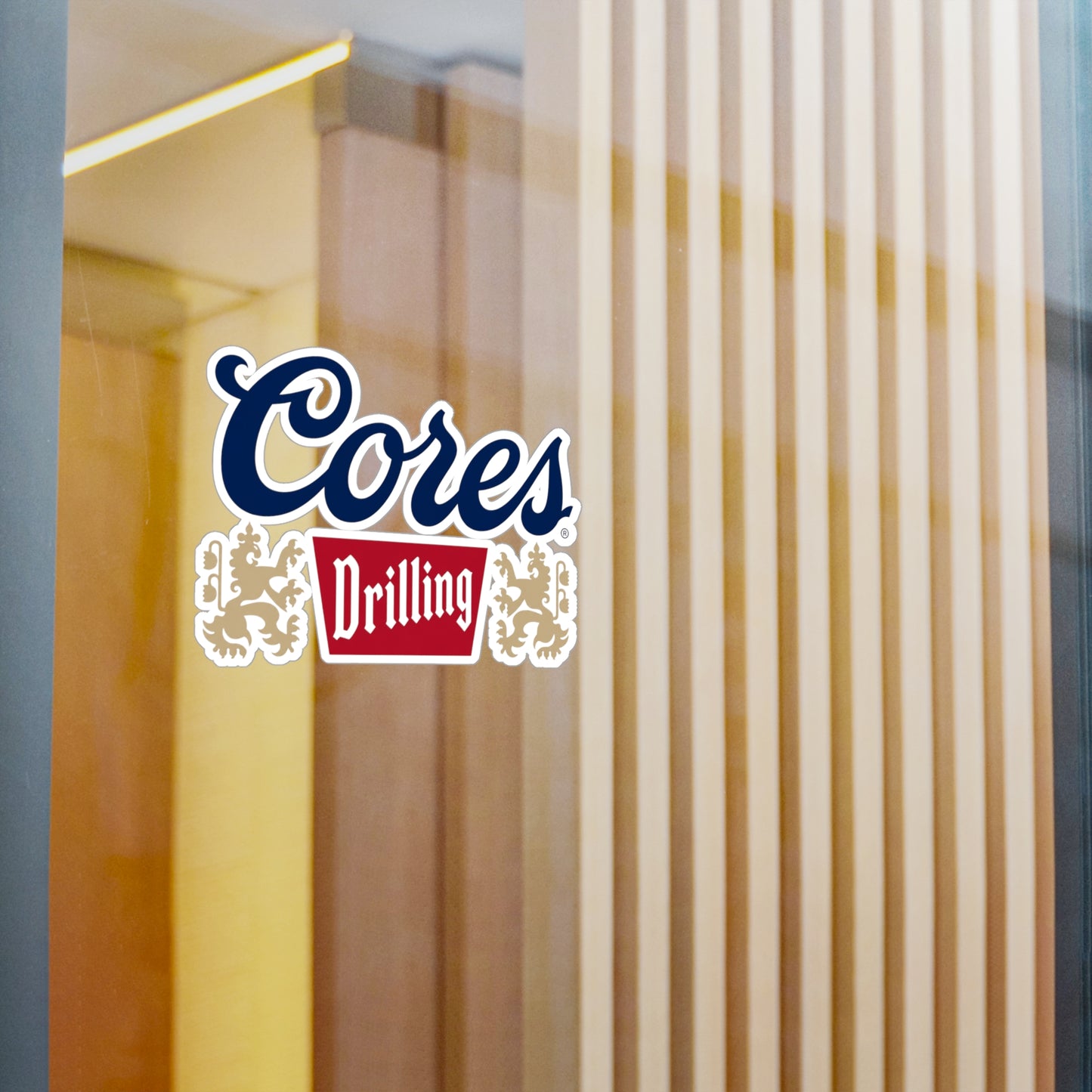 Cores Drilling - Vinyl Stickers