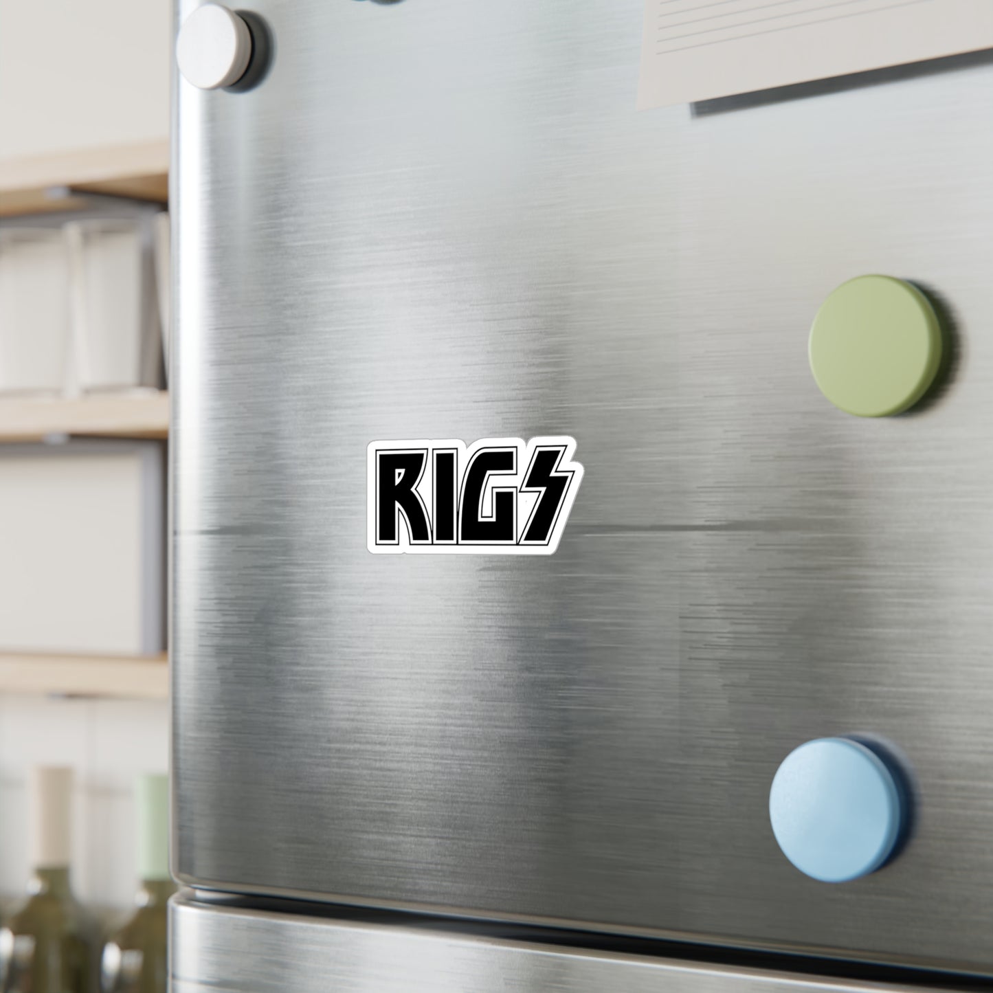 RIGS Rock Logo Vinyl Sticker