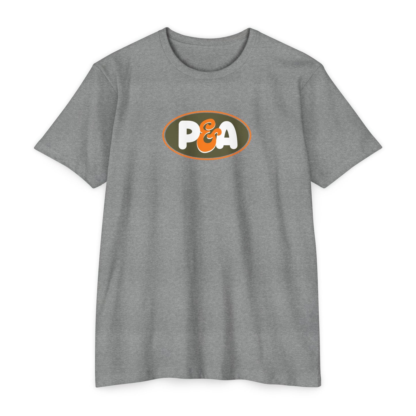 P&A Retro Oval Logo T-Shirt