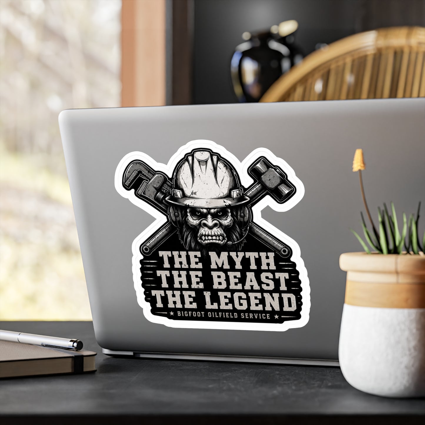 The Myth The Beast The Legend - Vinyl Sticker