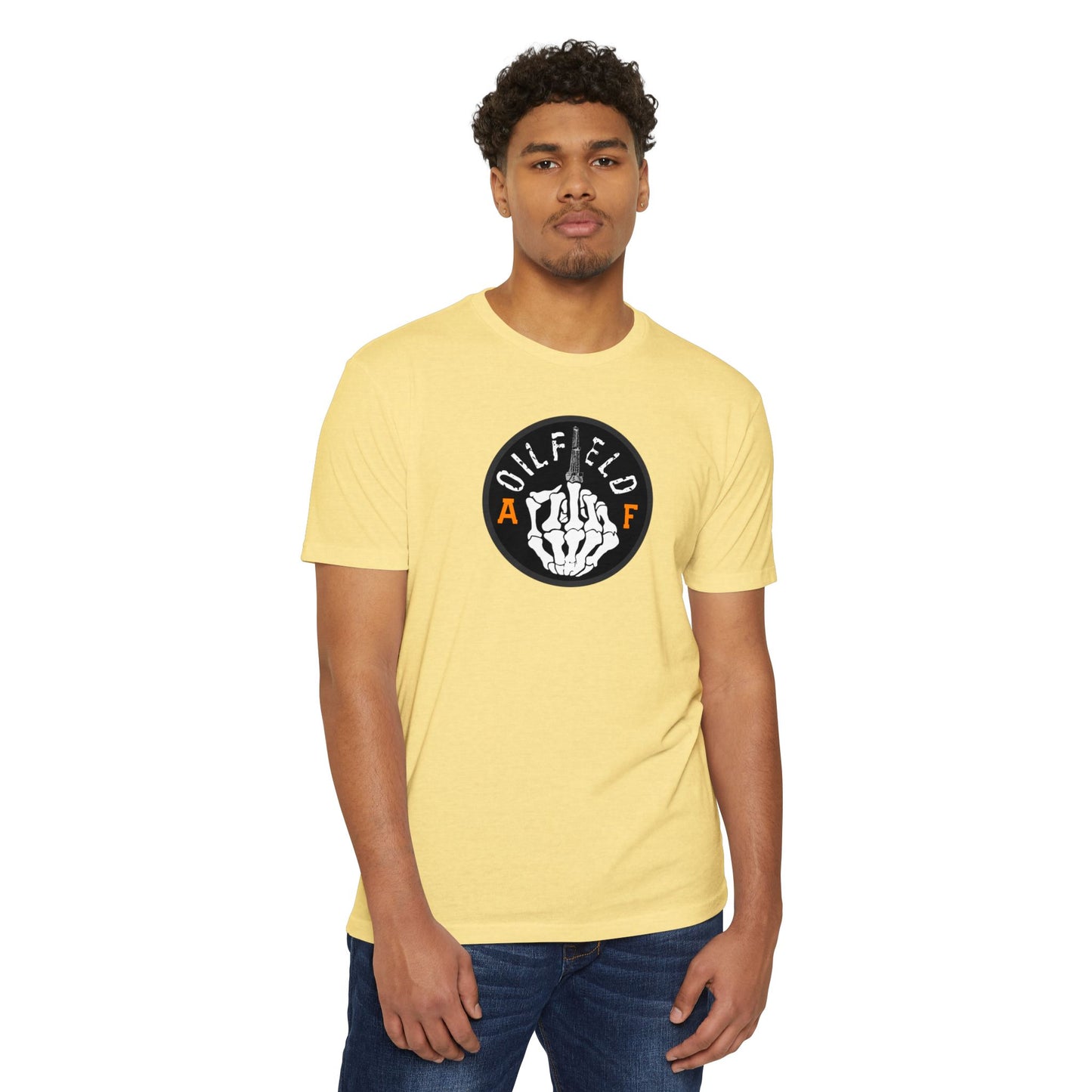 Oilfield AF Middle Finger T-Shirt