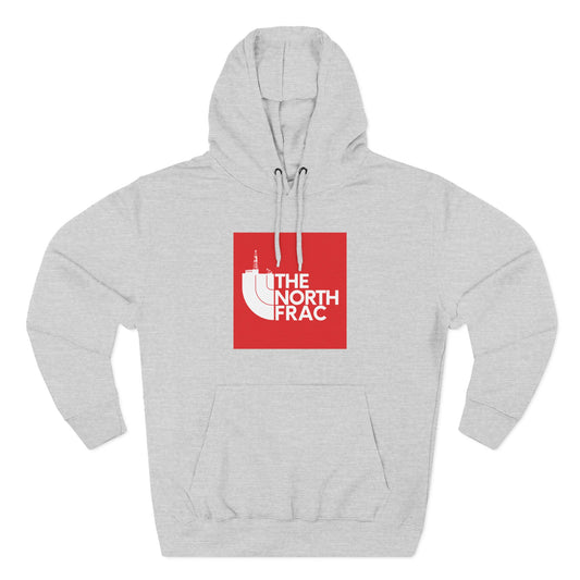 The North Frac Red Logo Hoodie