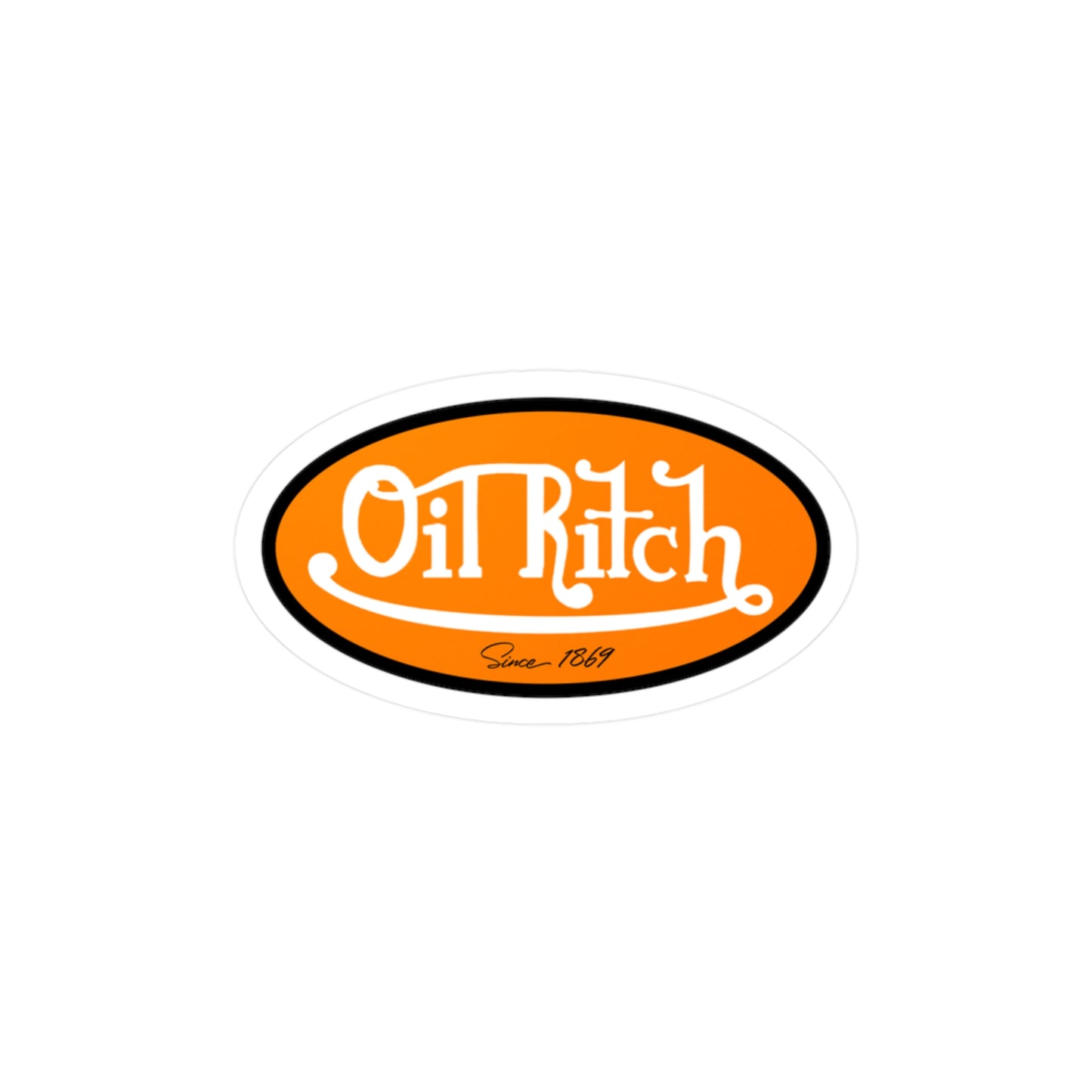 Oil Ritch - Vinyl Sticker