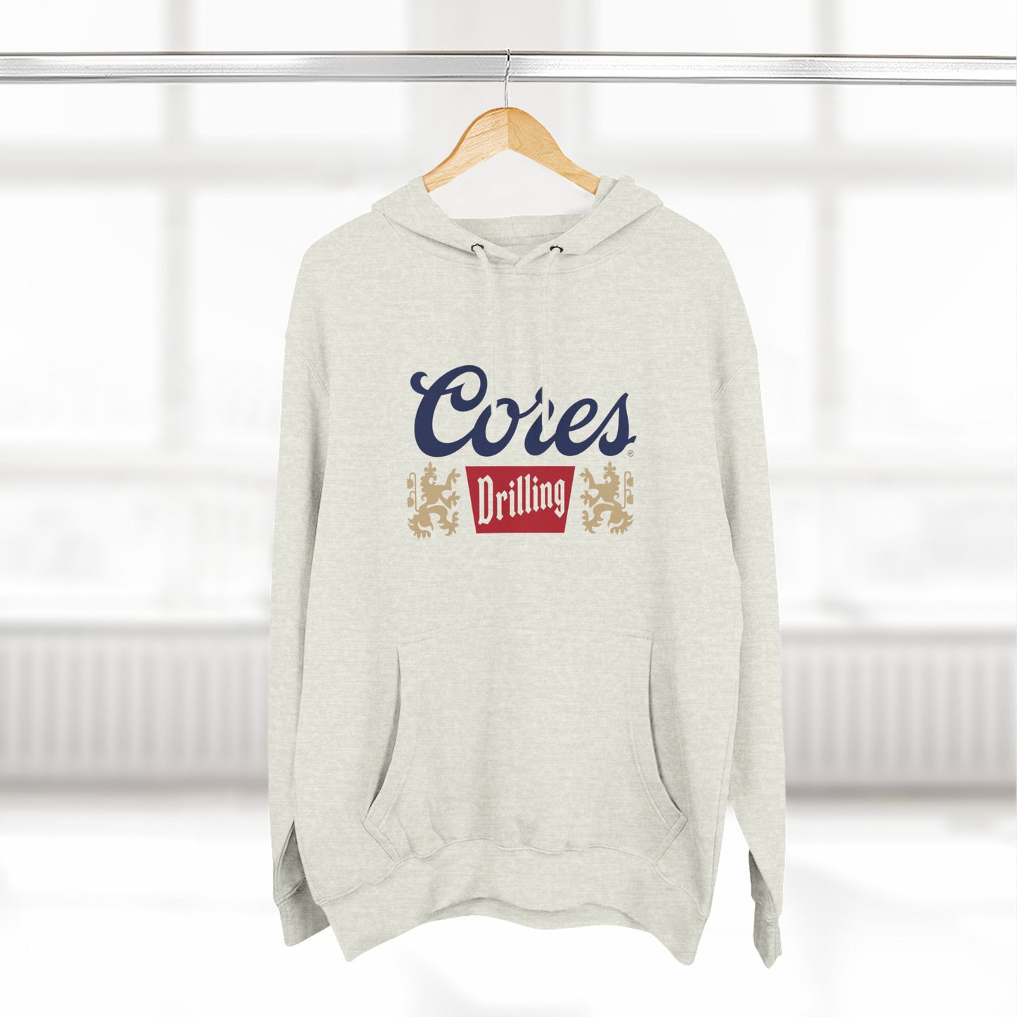 Cores Drilling Logo Hoodie