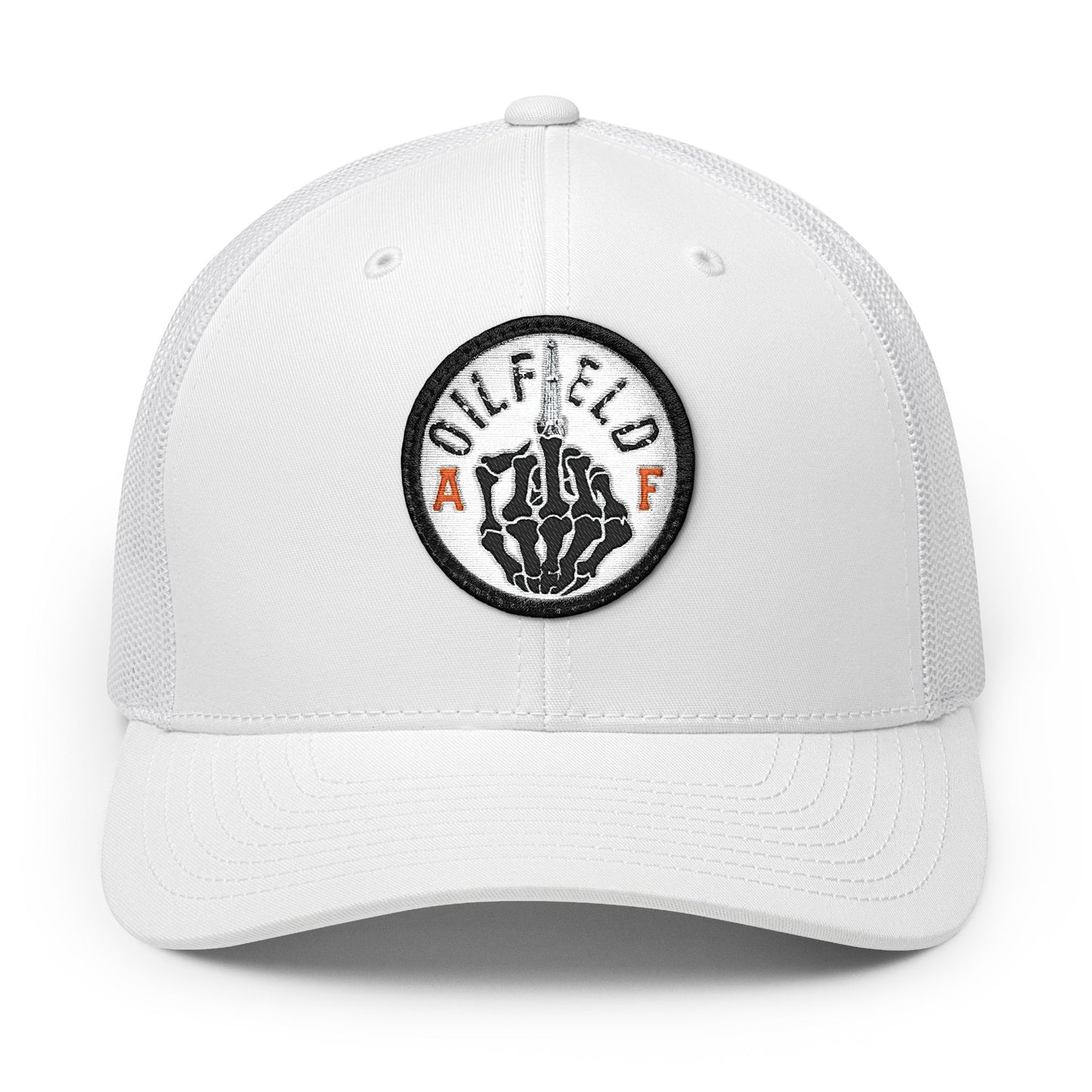 Oilfield AF — Embroidered Patch Snapback Hat