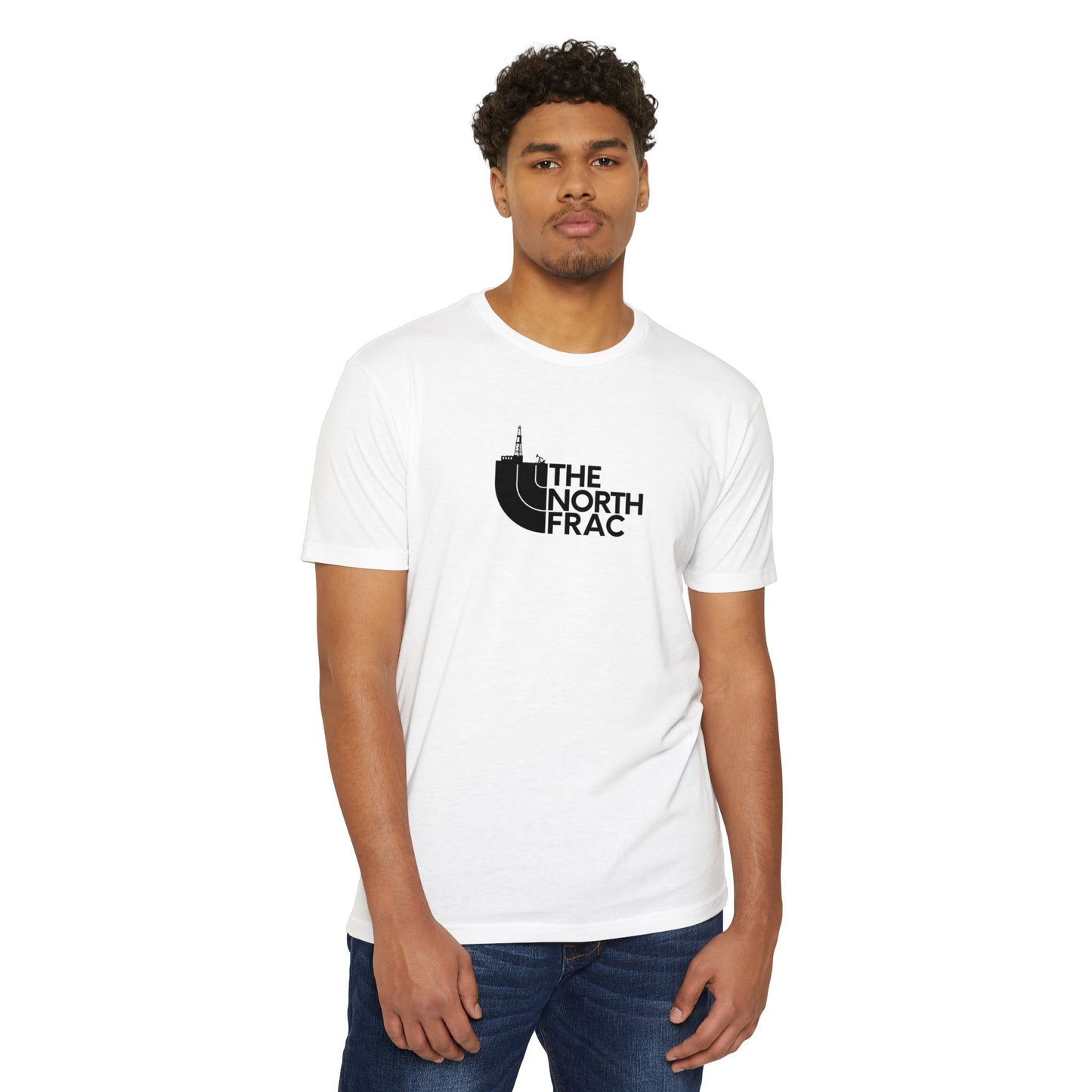 The North Frac White Logo - T-Shirt