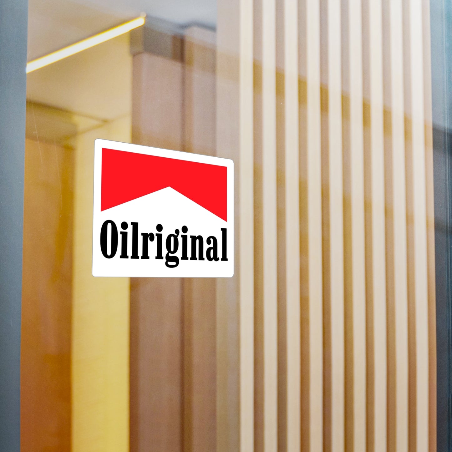 Oilriginal Malboro - Vinyl Decal