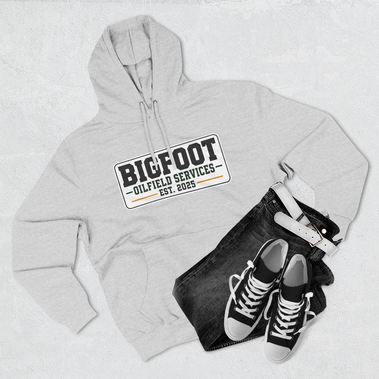 Vintage Bigfoot Oilfield Service Hoodie