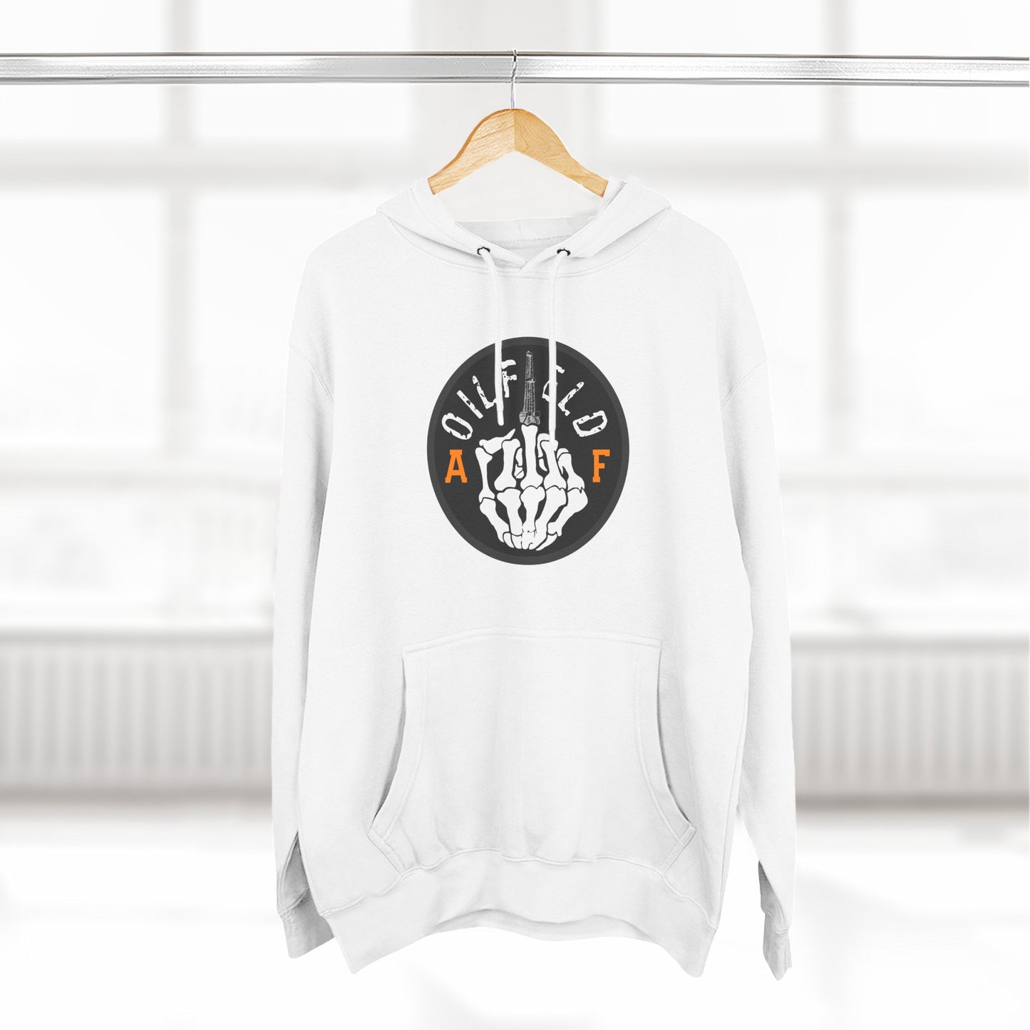 Skull Middle Finger Hoodie