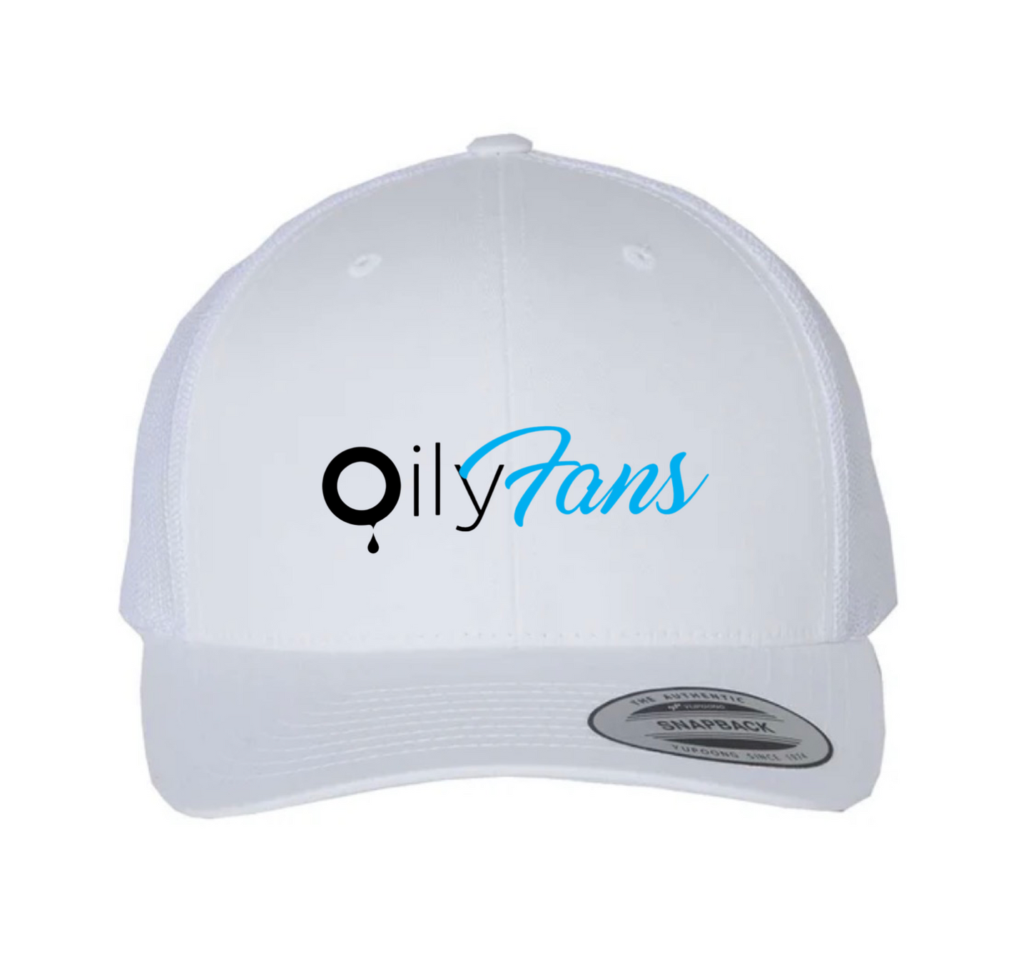Oily Fans Five-Panel Retro Trucker Cap