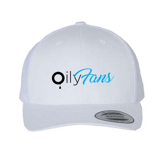 Oily Fans Five-Panel Retro Trucker Cap