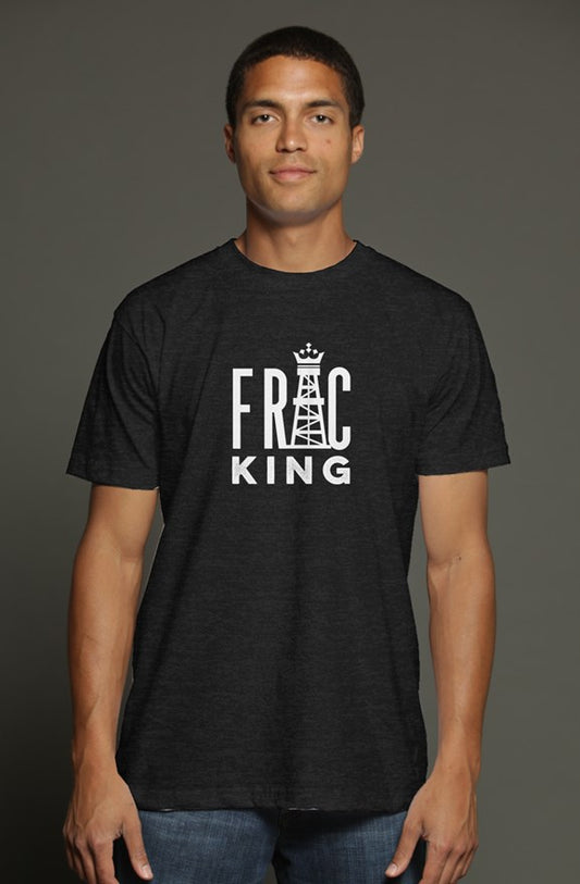 Frac King triblend t shirt charcoal