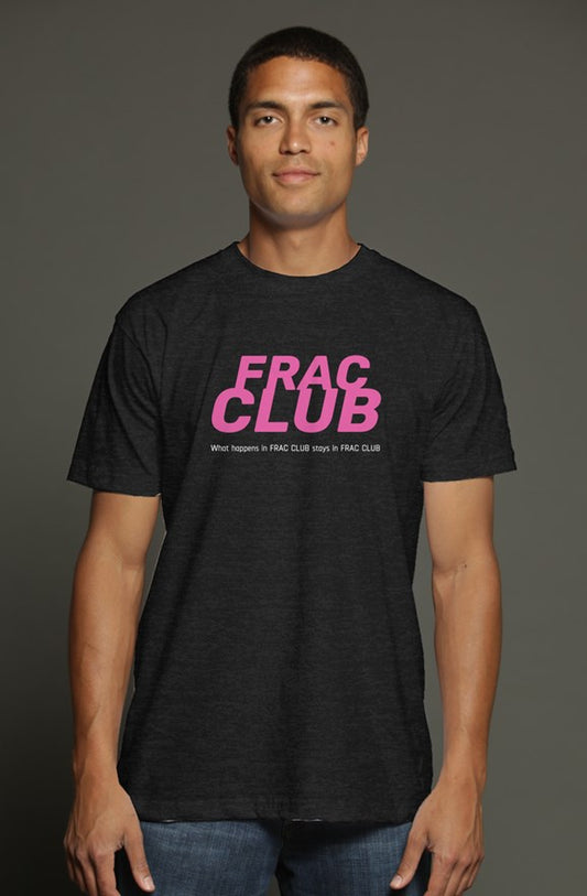 Frac Club triblend t shirt charcoal