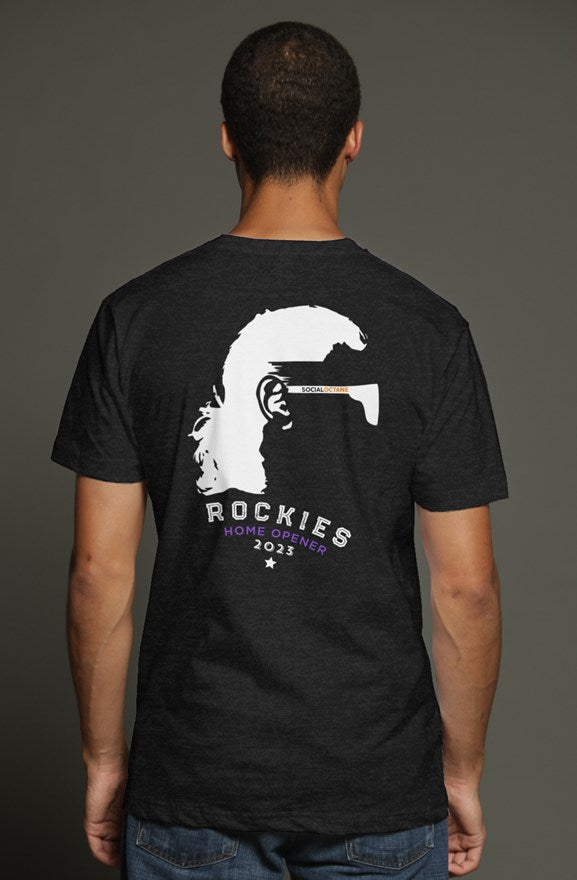 SO Mullet Home Opener triblend t shirt
