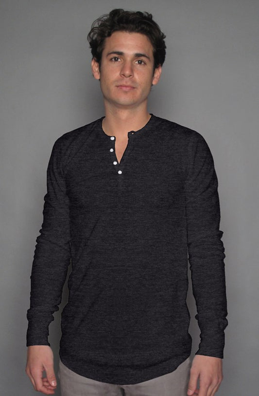 Octane long sleeve henley