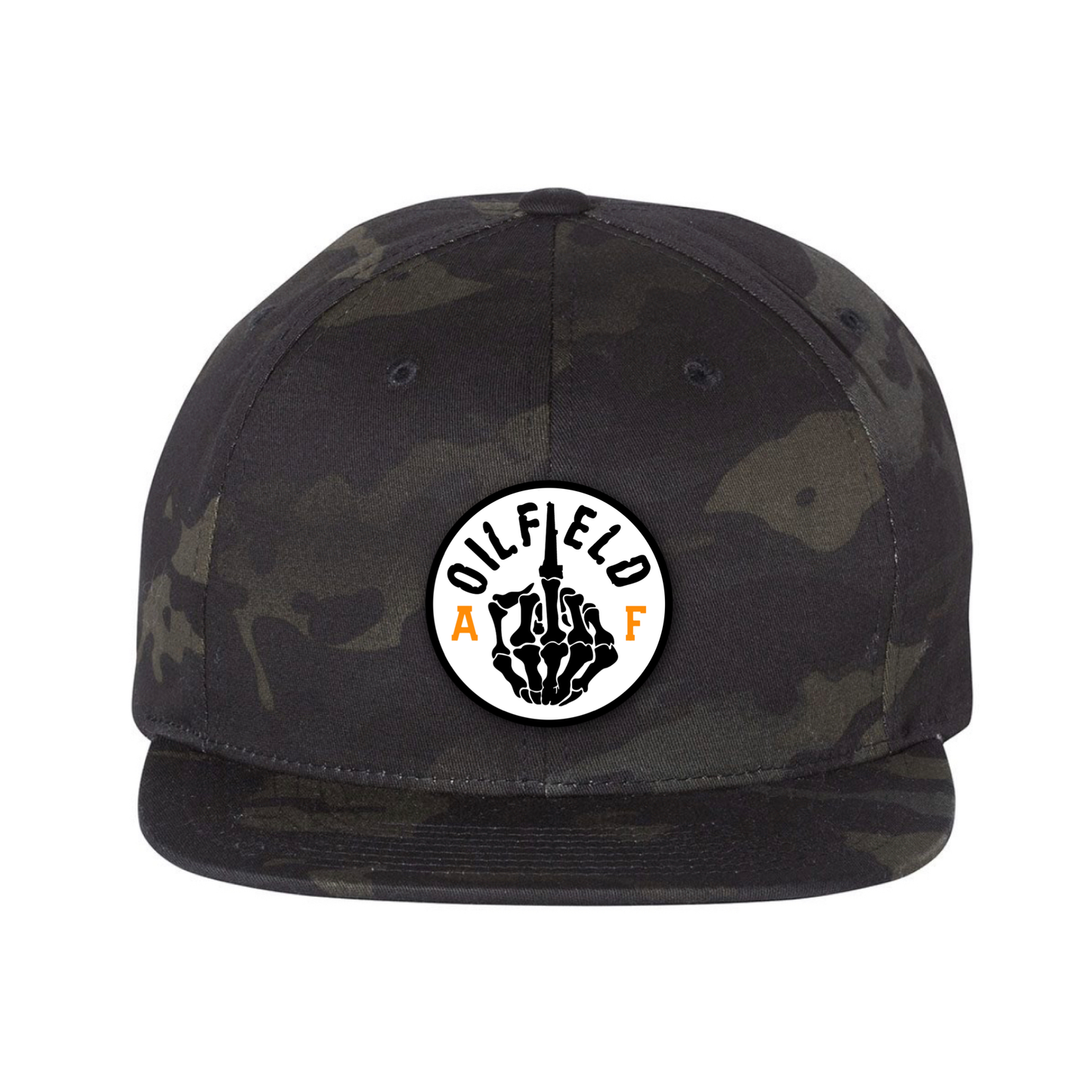 Oilfield AF Patch Multicam Black Premium Snapback