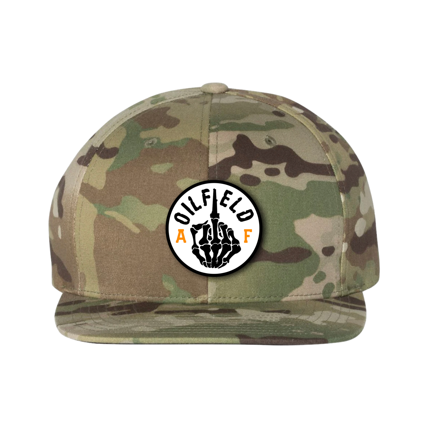 Oilfield AF Multicam Green Premium Snapback