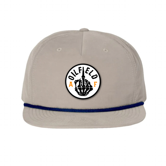 Oilfield AF Patch 5 Panel Golf Cap